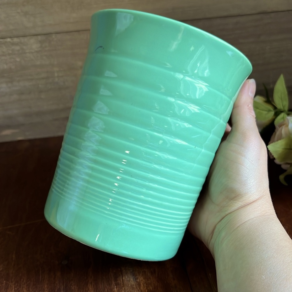 VTG | Heavy Stoneware Canister/Vase - Picture 8 of 8